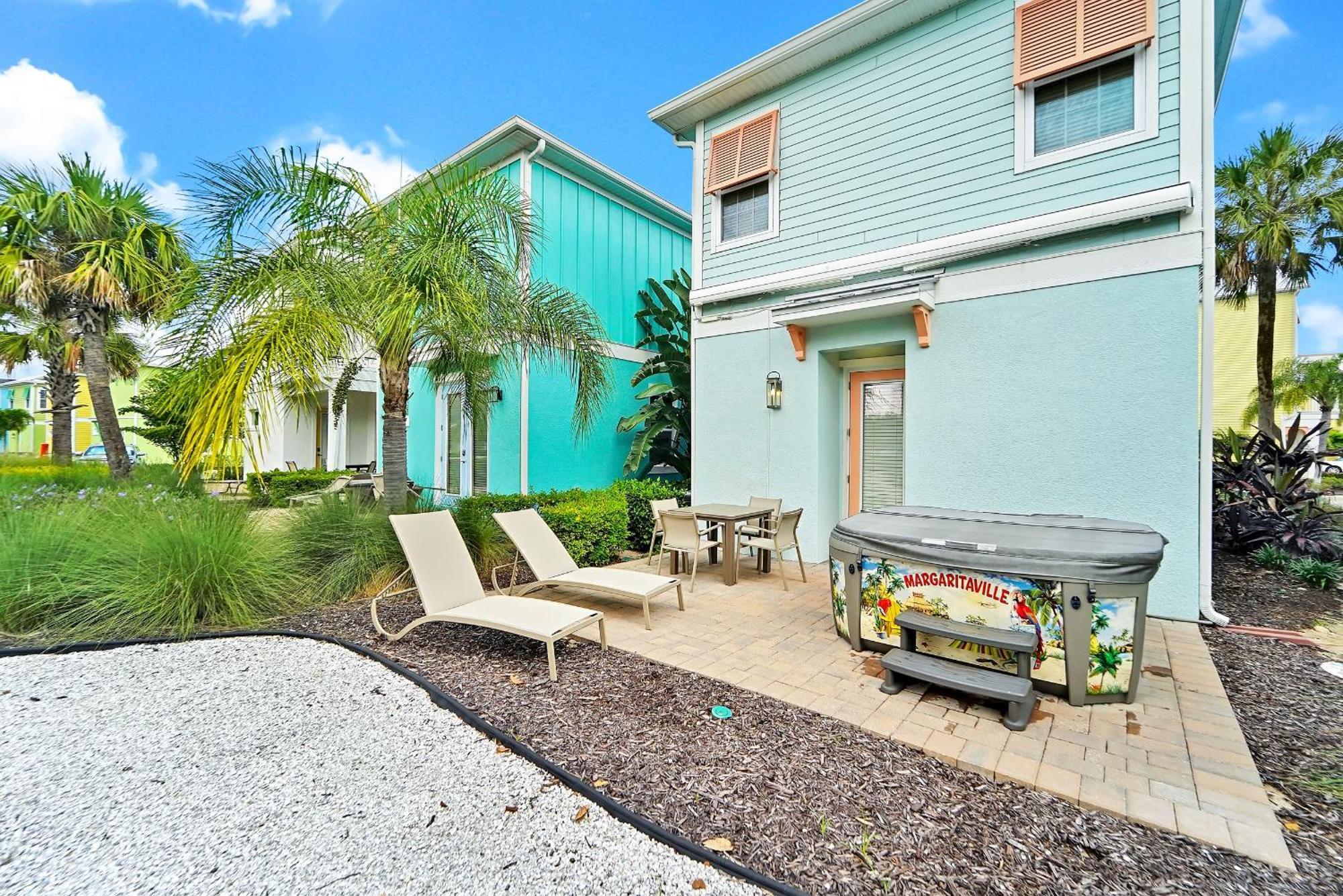 Tequila Sunrise Cottage With Private Hot Tub Near Disney With Margaritaville Resort Island H2O Access - 8008Dr Orlando Zewnętrze zdjęcie